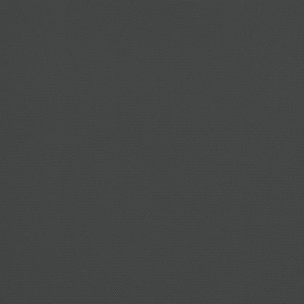Dvigubas sodo skėtis nuo saulės su LED, antracito, 449x265cm