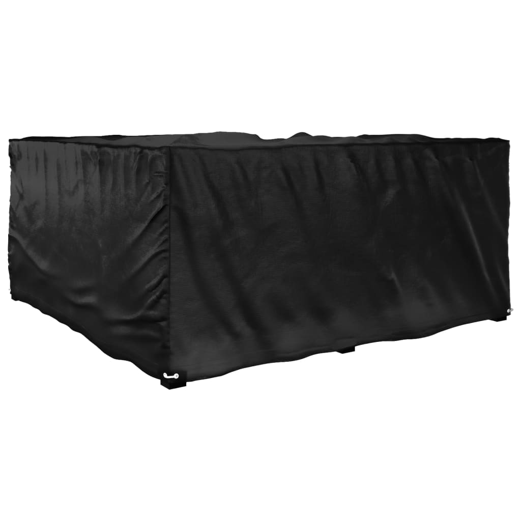 Sodo baldų uždangalas, 185x185x90cm, 12 kilpučių, L formos