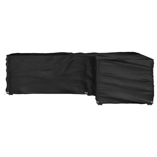 Sodo baldų uždangalas, 250x250x70cm, 16 kilpučių, L formos