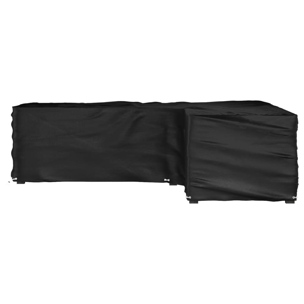 Sodo baldų uždangalas, 285x285x70cm, 16 kilpučių, L formos