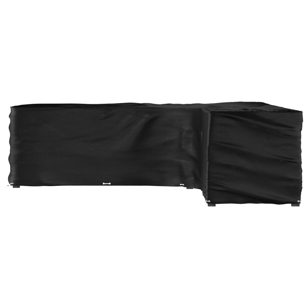 Sodo baldų uždangalas, 300x300x90cm, 20 kilpučių, L formos