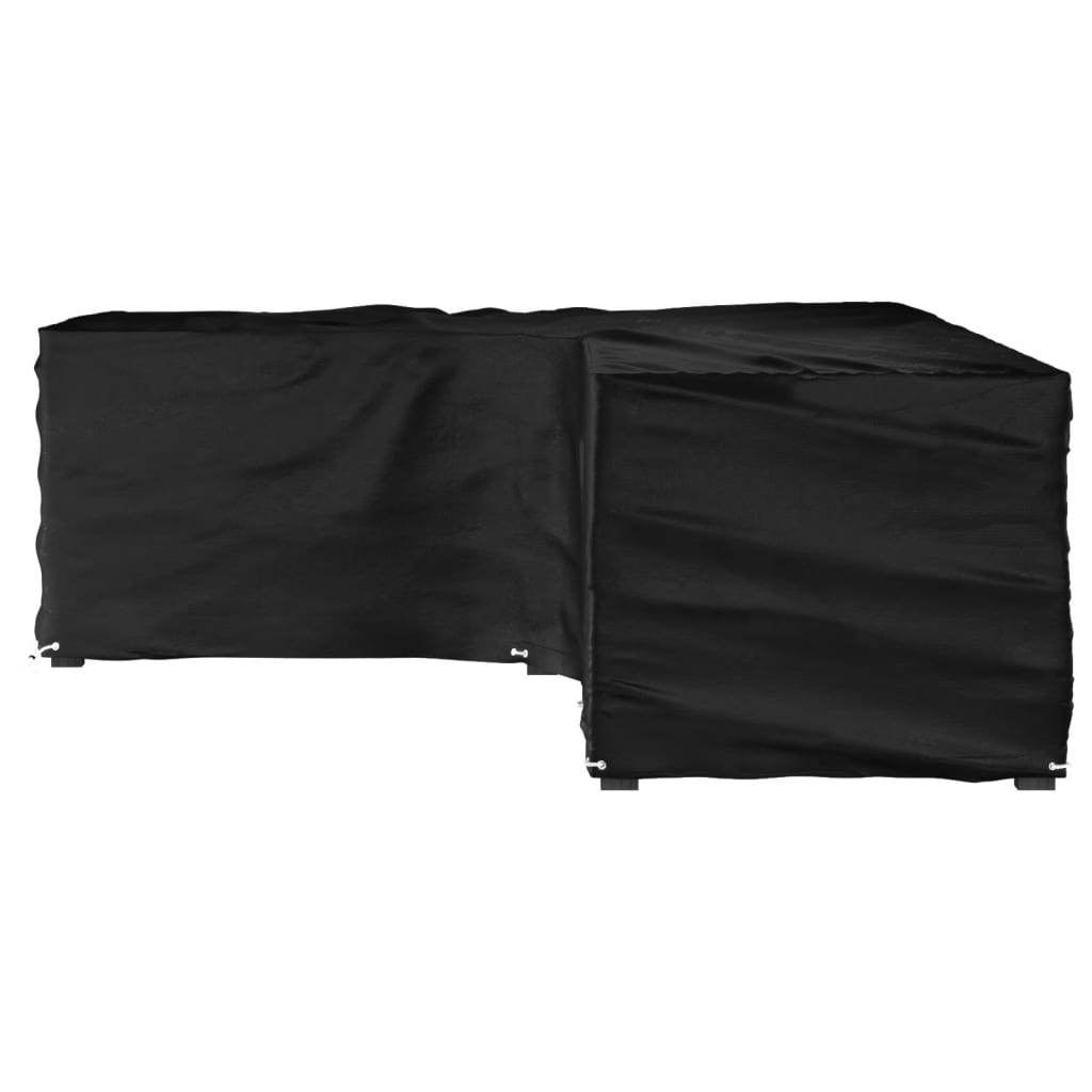 Sodo baldų uždangalas, 220x285x80cm, 18 kilpučių, L formos