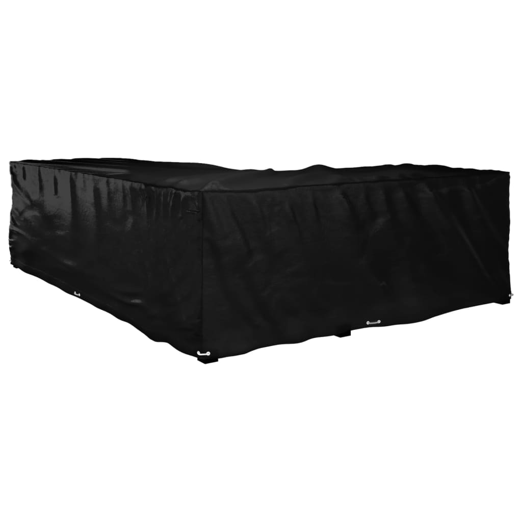 Sodo baldų uždangalas, 220x285x80cm, 18 kilpučių, L formos