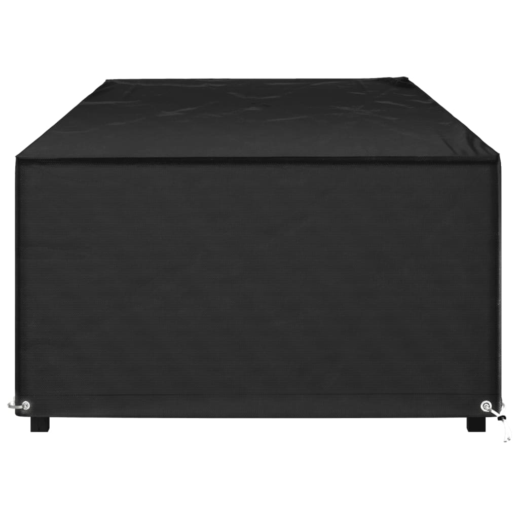 Saulės gulto uždangalas, 205x75x40cm, polietilenas, 12 kilpų