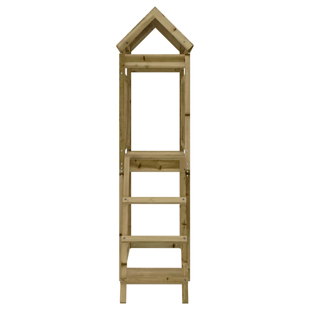 Lauko žaidimų aikštelės komplektas, 53x110x214cm, pušis