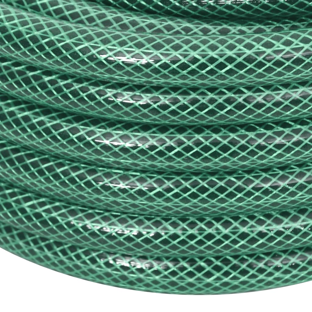 Sodo žarna su tvirtinimo detalėmis, žalia, 0,5", 10m, PVC