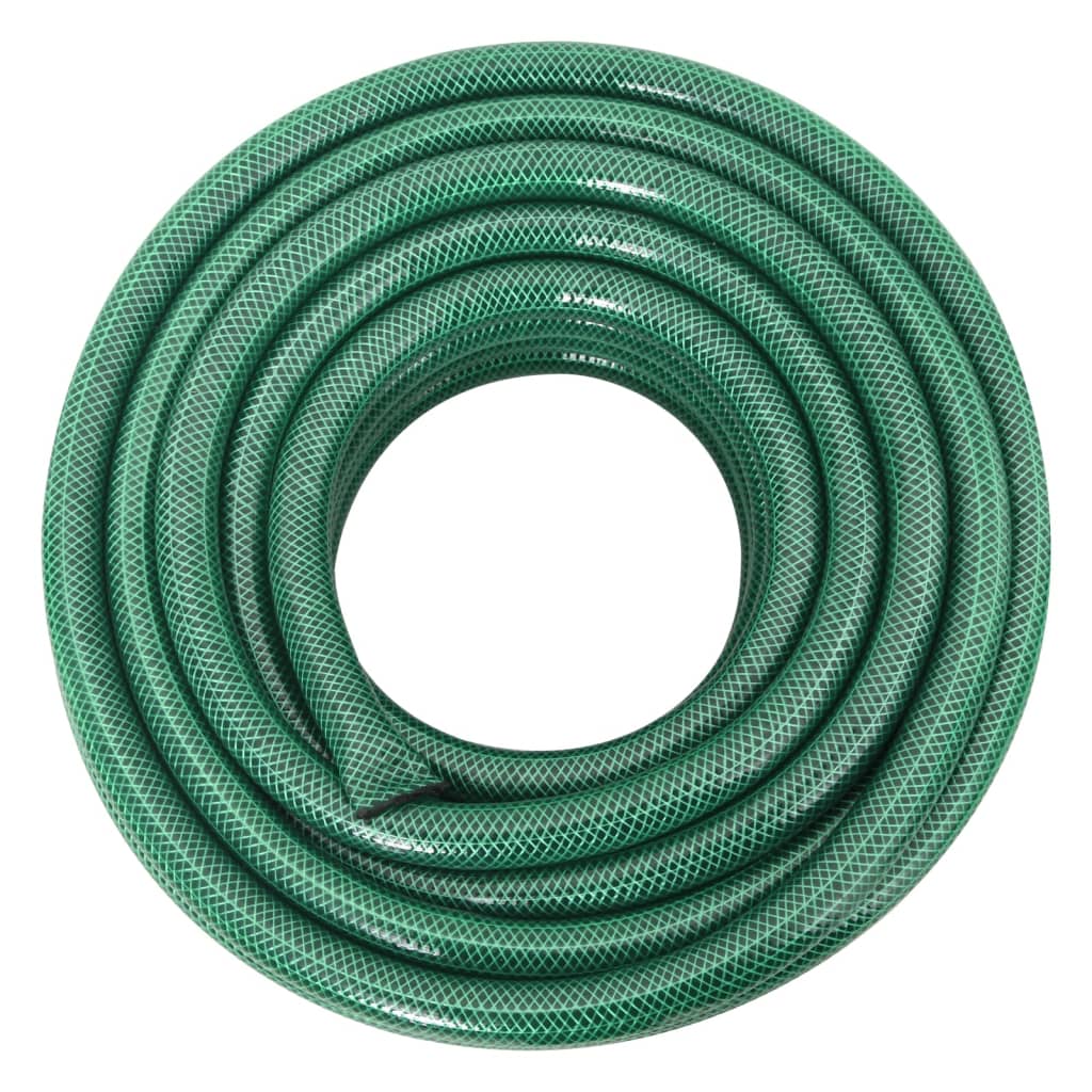 Sodo žarna su tvirtinimo detalėmis, žalia, 0,75", 20m, PVC