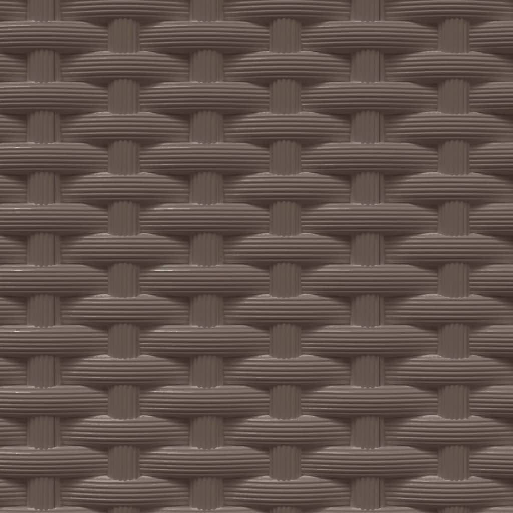 Loveliai, 2vnt., rudos spalvos, 30x30x37cm, polipropilenas