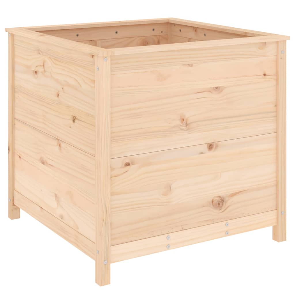 Sodo lovelis, 82,5x82,5x78cm, pušies medienos masyvas