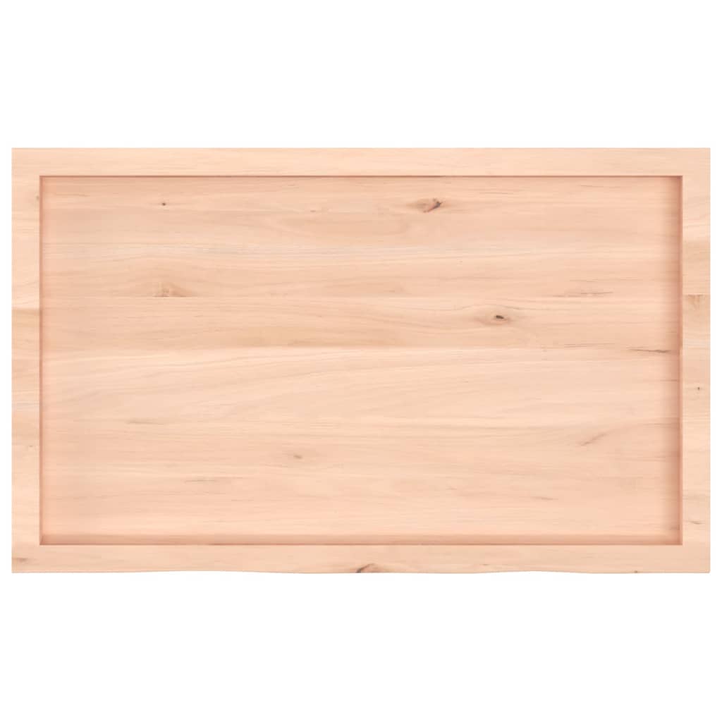 Sieninė lentyna, 100x60x(2-6) cm, neapdorotas ąžuolo masyvas