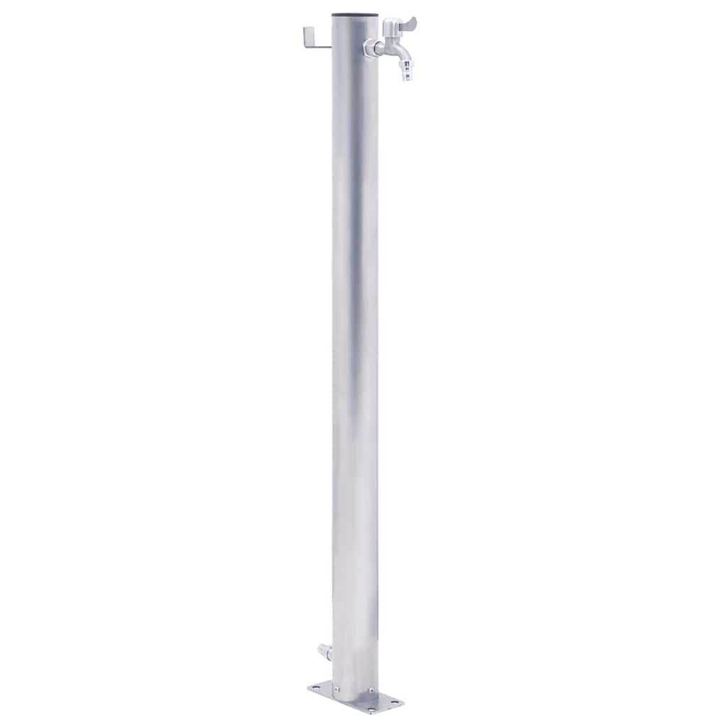 Vandens kolonėlė sodui, 40cm, nerūdijantis plienas, apskrita