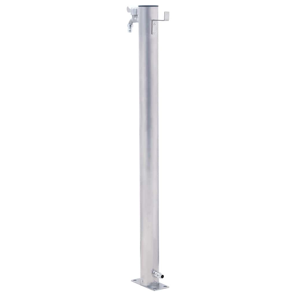 Vandens kolonėlė sodui, 60cm, nerūdijantis plienas, apskrita
