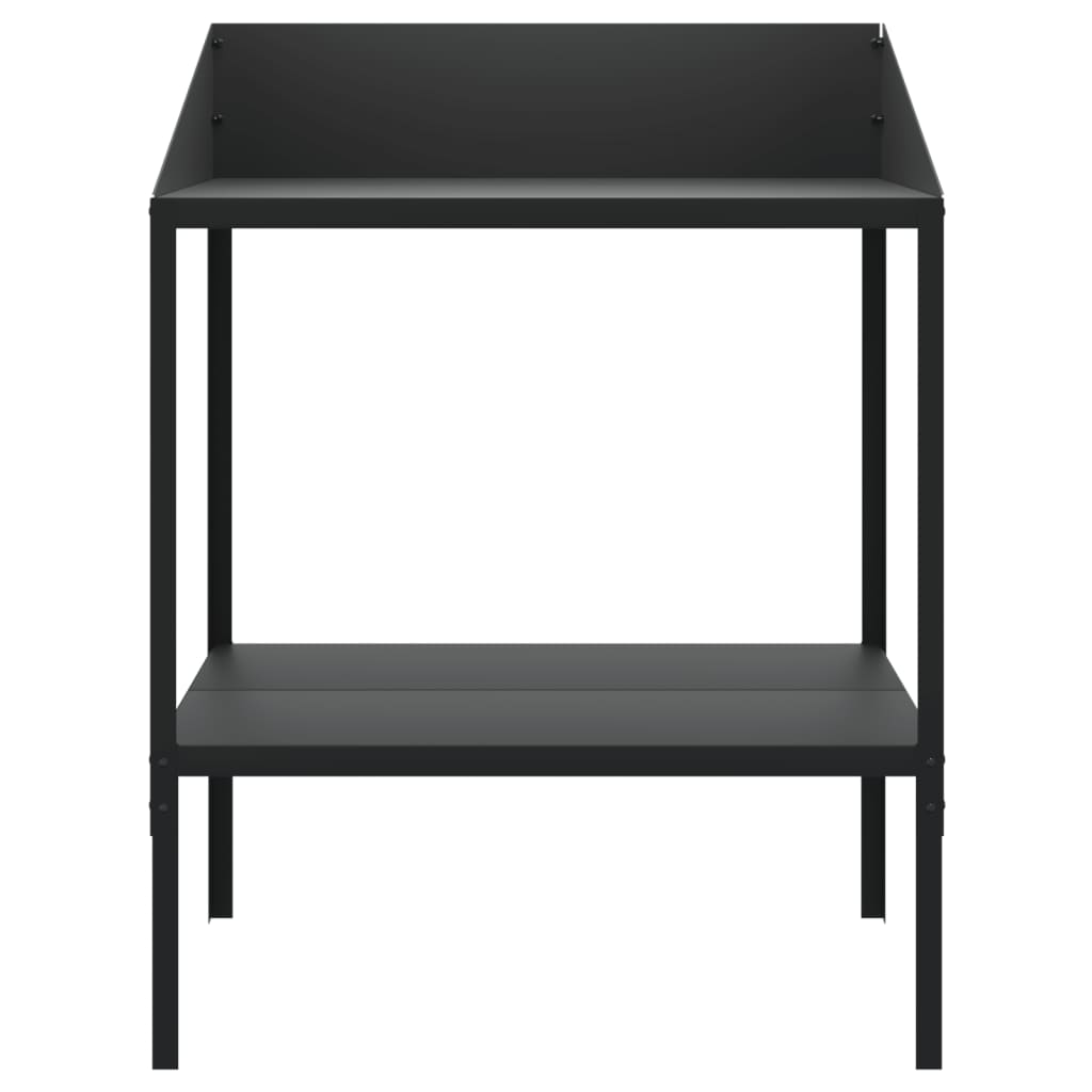 Augalų stovas, antracito, 75,5x54,5x100 cm, plienas