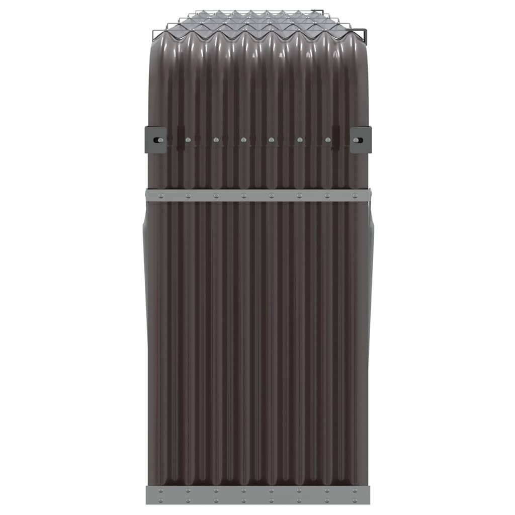 Malkų stovas, rudas, 300x45x100cm, galvanizuotas plienas