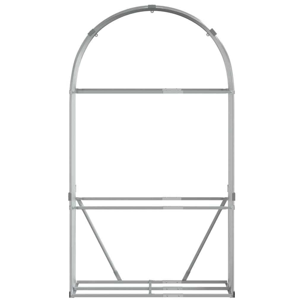 Malkų stovas, sidabrinis, 120x45x210cm, galvanizuotas plienas