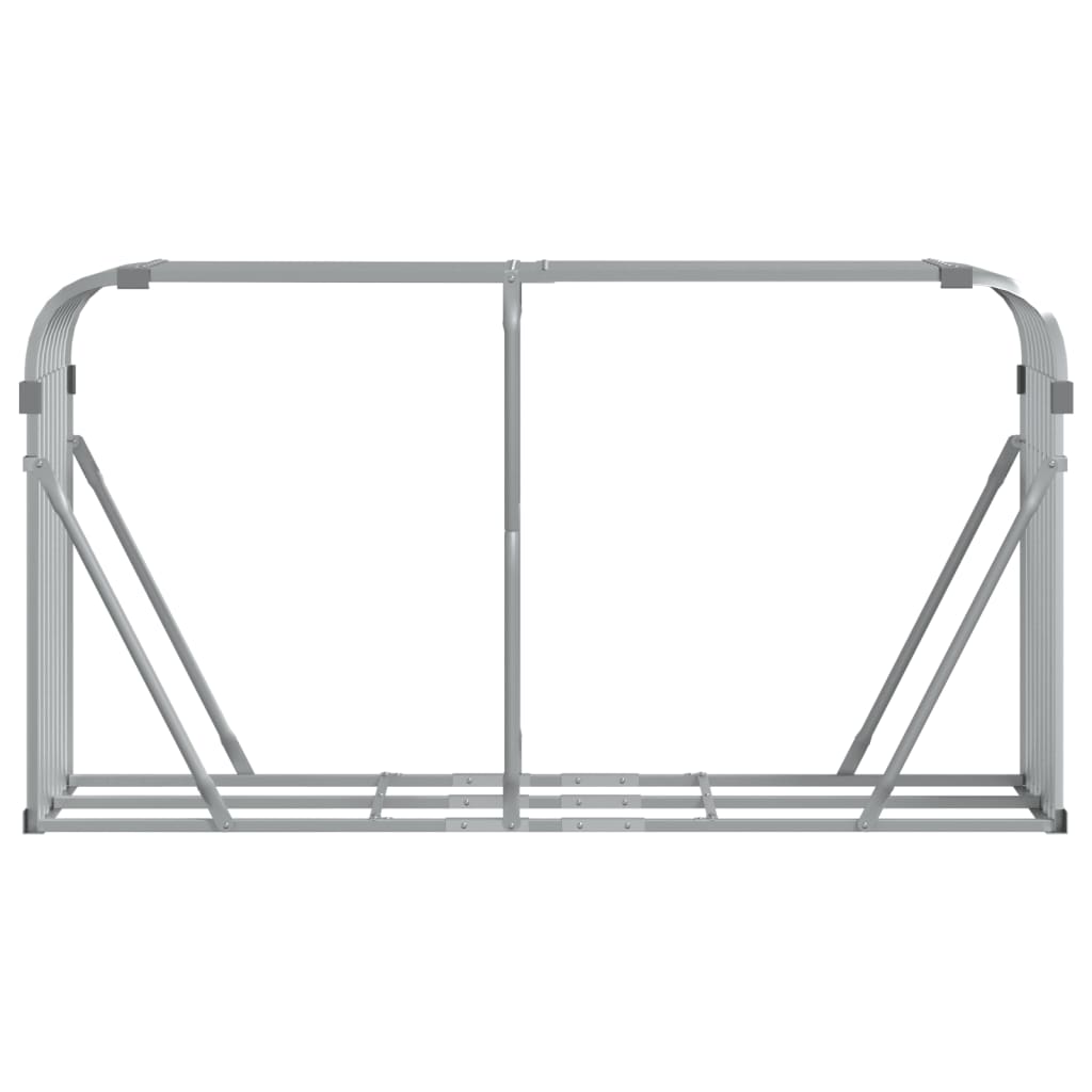 Malkų stovas, sidabrinis, 180x45x100cm, galvanizuotas plienas