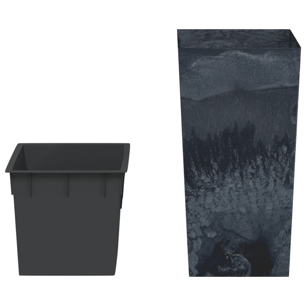 Lovelis su išimamu įdėklu, antracito, 11/26,5l, PP