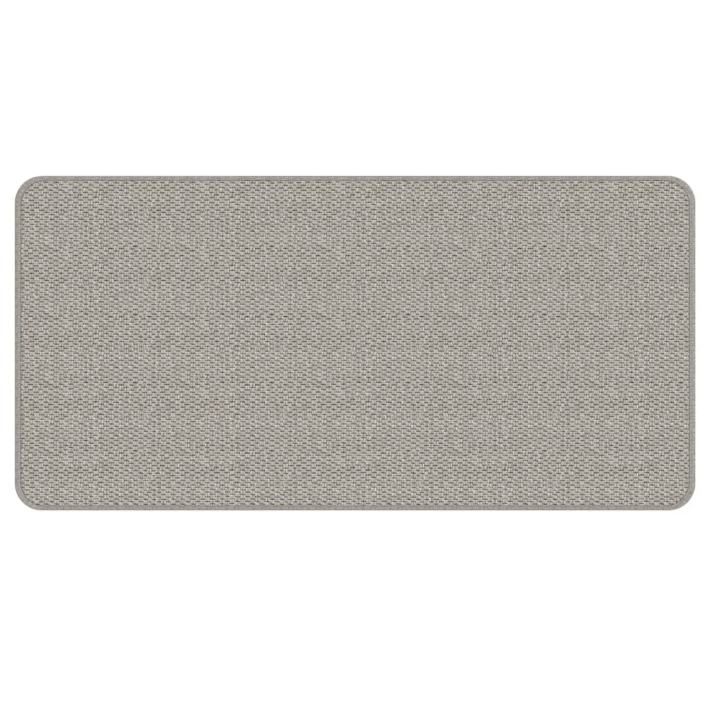 Kilimas-takelis, taupe spalvos, 50x100cm, sizalio imitacija