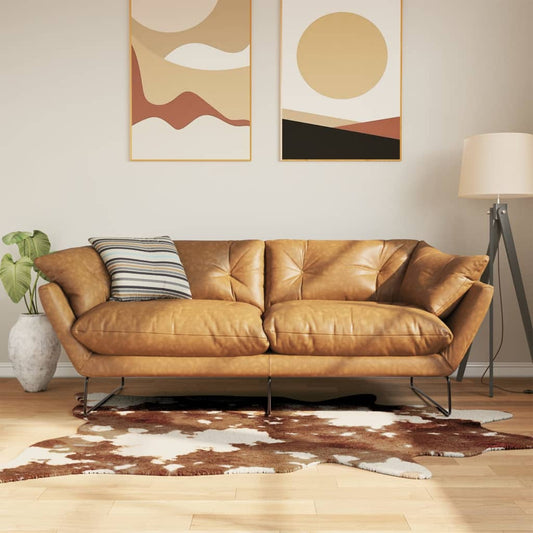 Kilimas, rudas ir baltas, 120x170cm, plaunamas