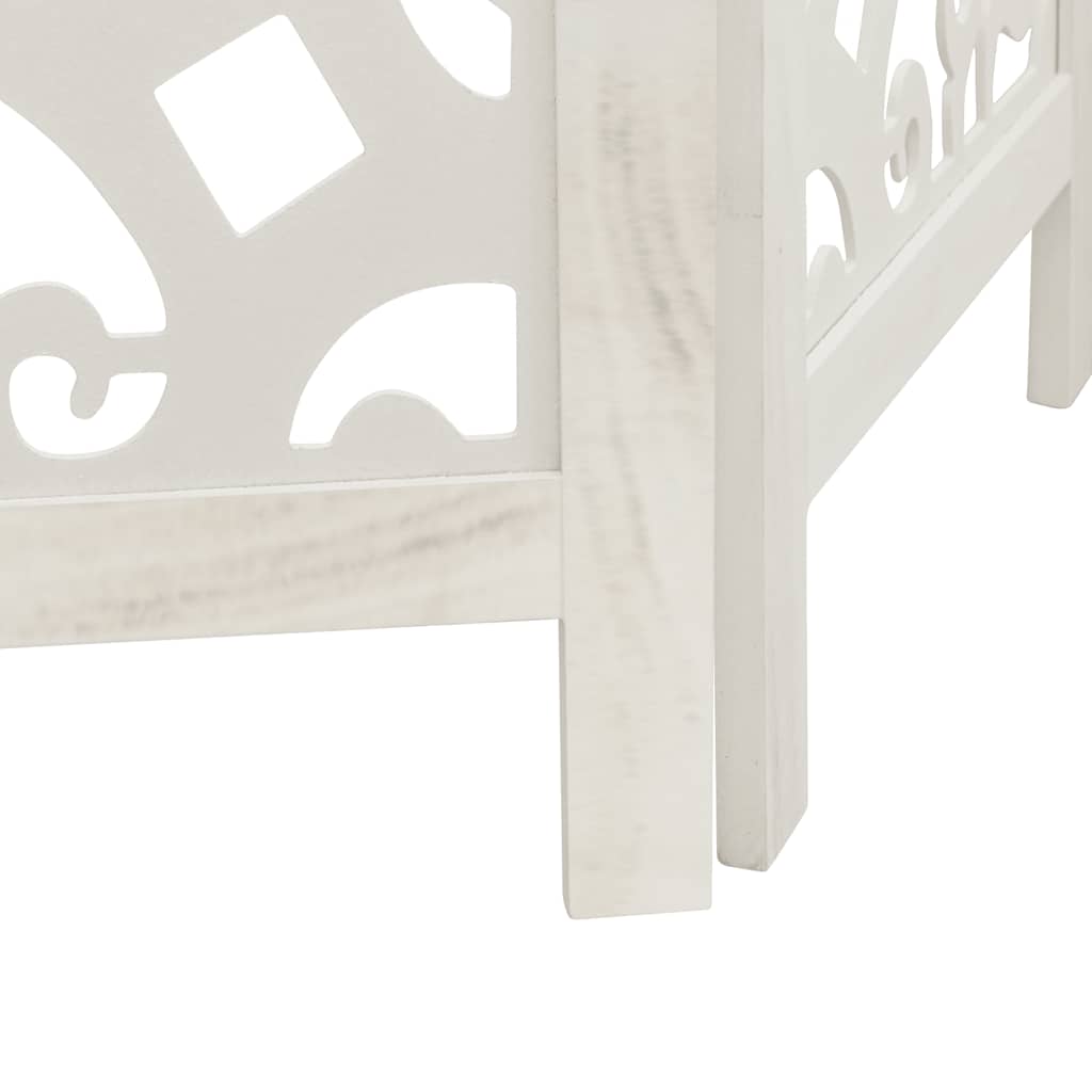 Kambario pertvara, 5 segmentai, balta, paulovnijos masyvas