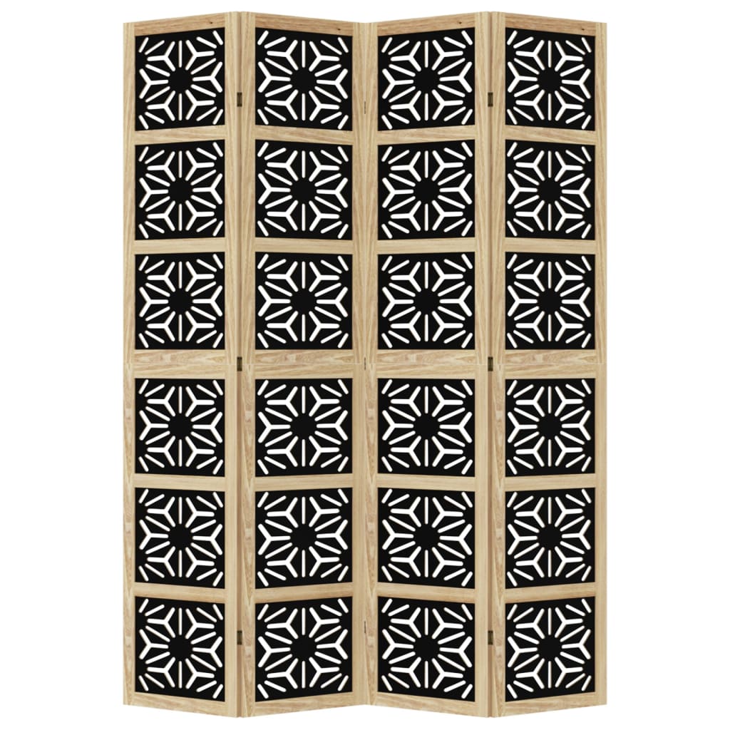 Kambario pertvara, 4 segmentai, ruda/juoda, paulovnijos masyvas