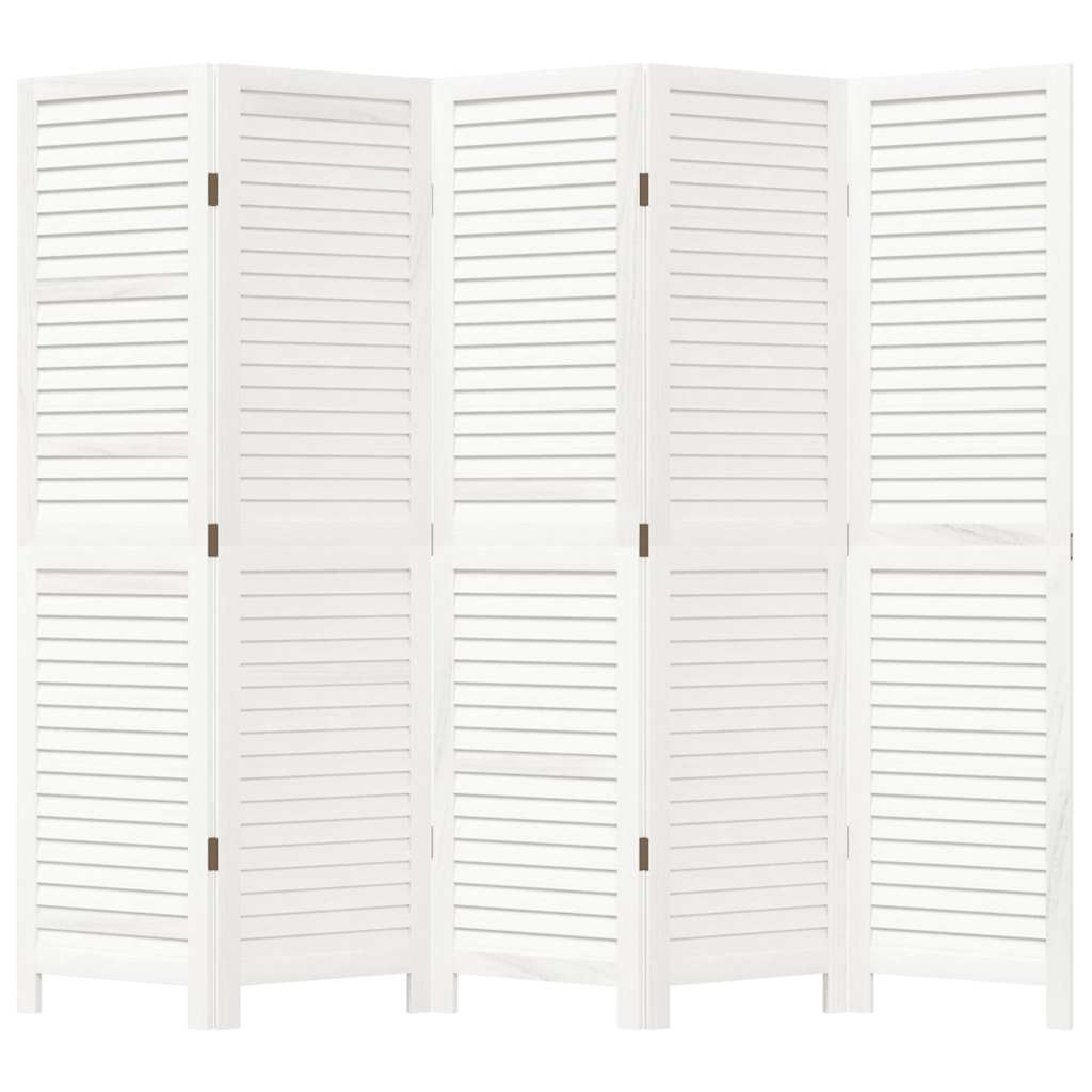 Kambario pertvara, 5 segmentai, balta, paulovnijos masyvas