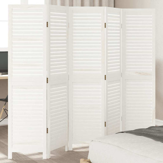 Kambario pertvara, 5 segmentai, balta, paulovnijos masyvas