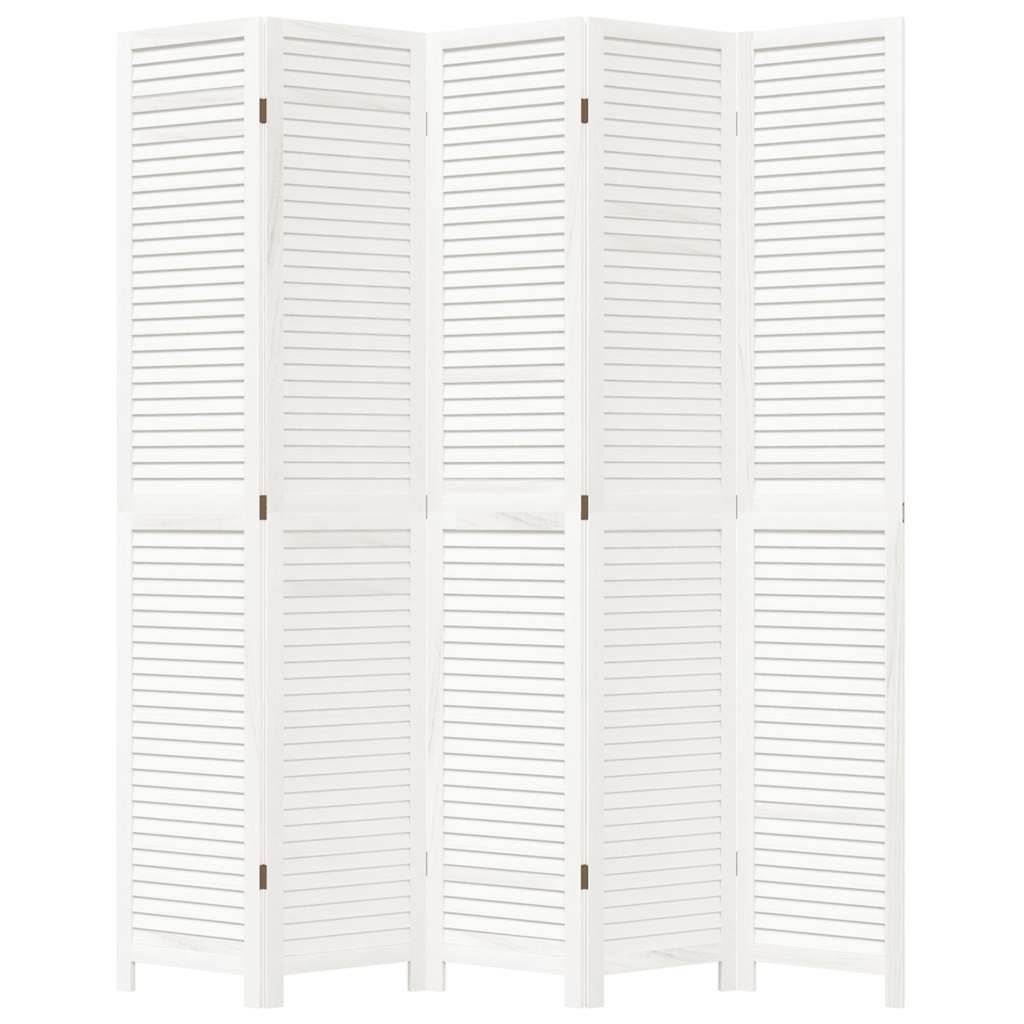 Kambario pertvara, 5 segmentai, balta, paulovnijos masyvas