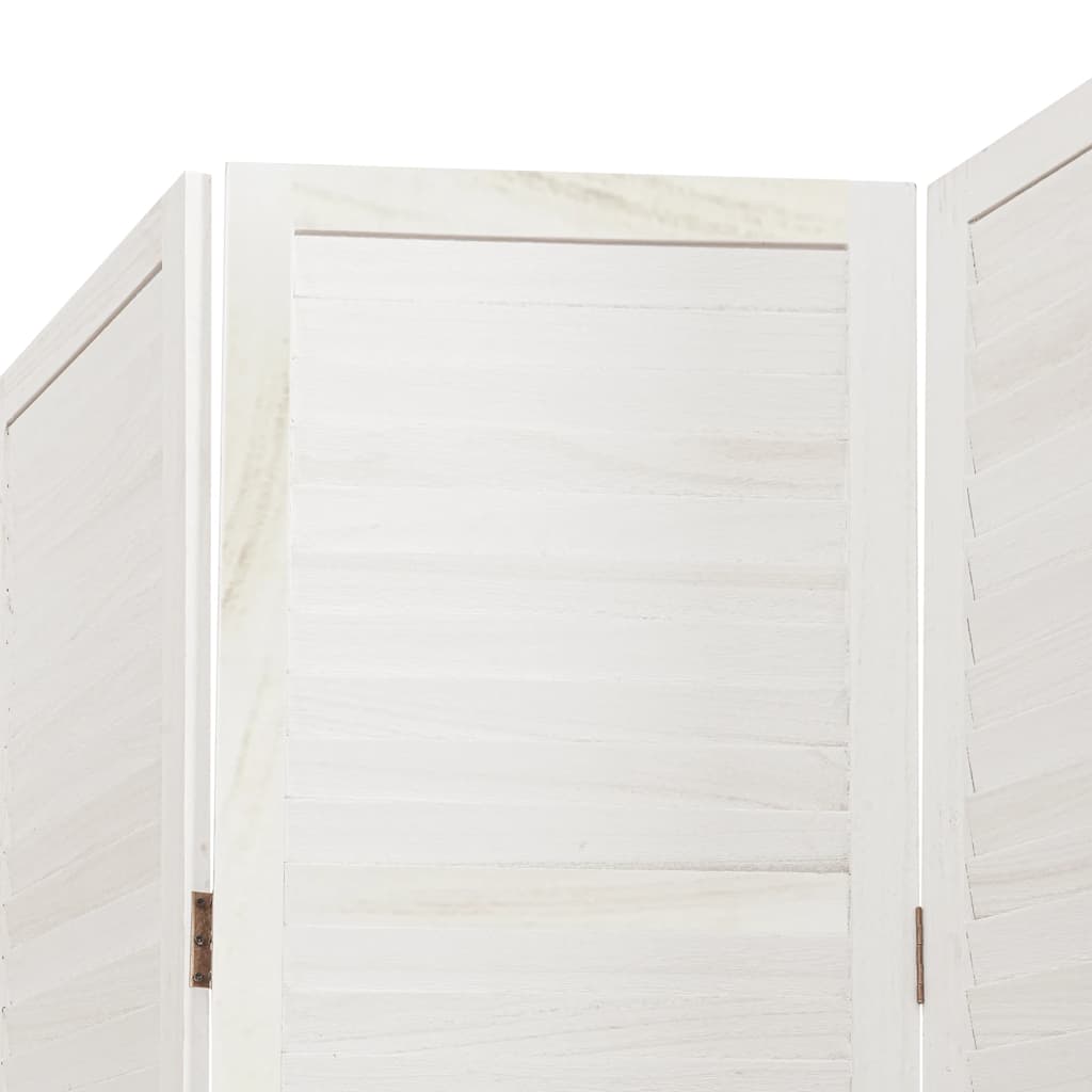 Kambario pertvara, 5 segmentai, balta, paulovnijos masyvas