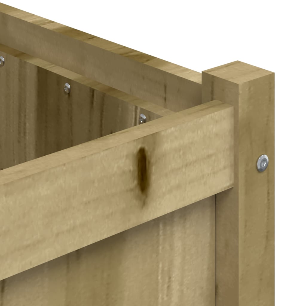 Sodo lovelis, 90x50x70cm, impregnuota pušies mediena