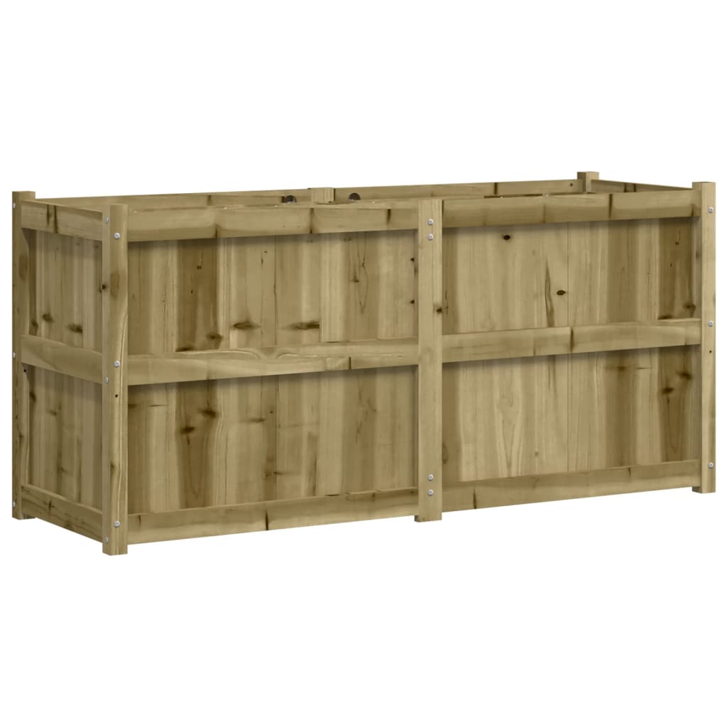 Sodo lovelis, 150x50x70cm, impregnuota pušies mediena