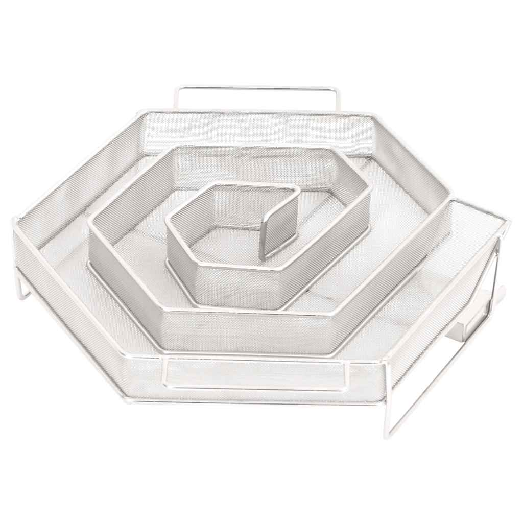 Šalto rūkymo generatorius, 22,5cm, nerūdijantis plienas