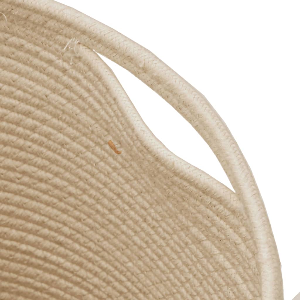 Krepšys daiktams su dangčiu, juodas/smėlio, 37x50cm, medvilnė