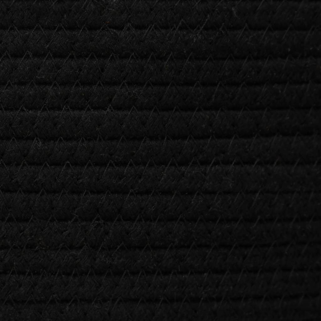 Krepšys daiktams, juodos ir baltos spalvos, 49x65cm, medvilnė