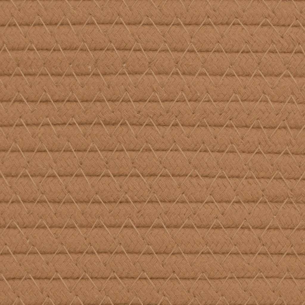 Krepšys daiktams, rudos spalvos, 40x35cm, medvilnė