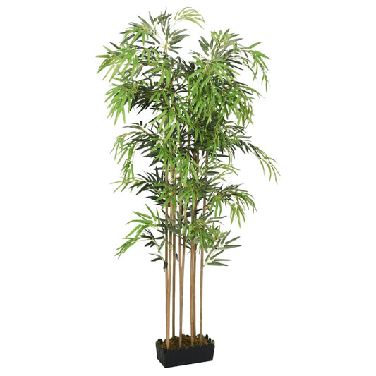 Dirbtinis bambukas, žalios spalvos, 180cm, 1605 lapai