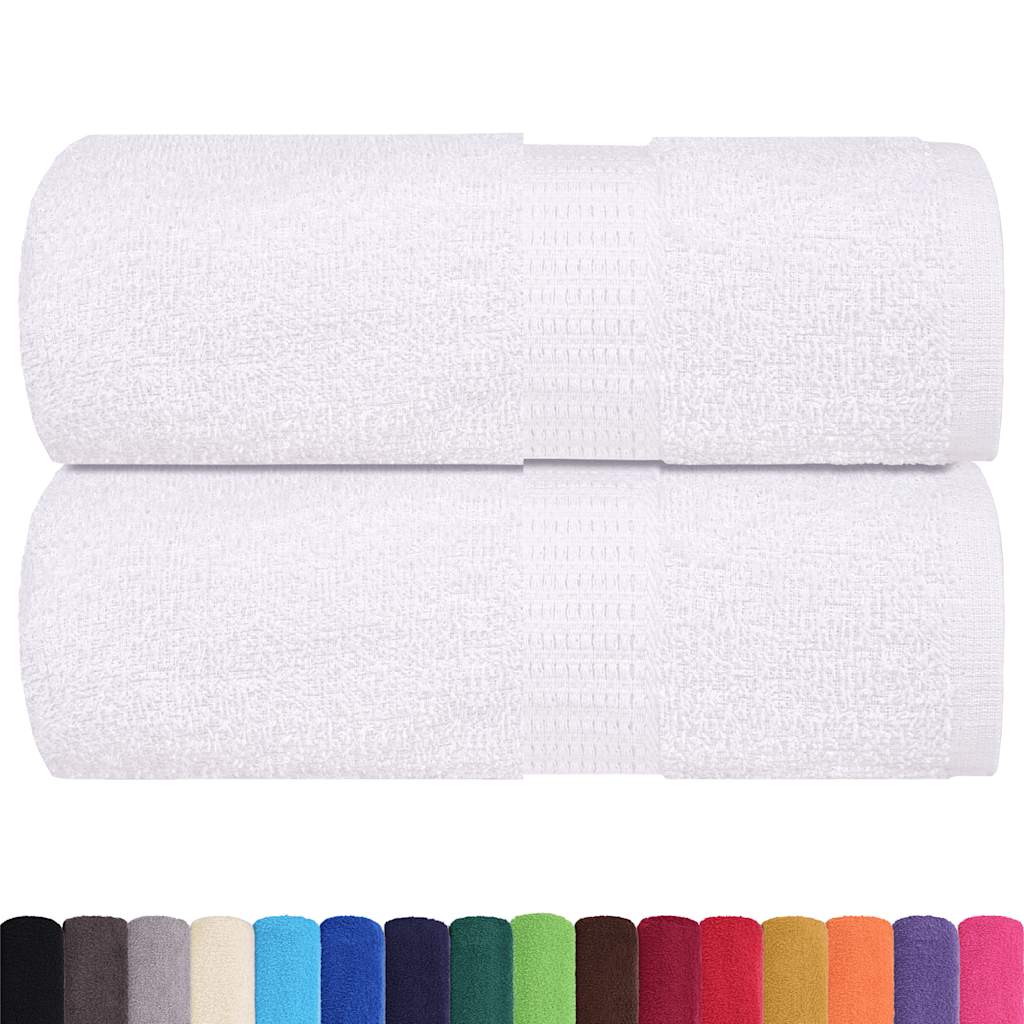 Skalbimo rankšluosčiai FROGN, 2 vnt., balti, 15 x 21 cm, 360 g/m²
