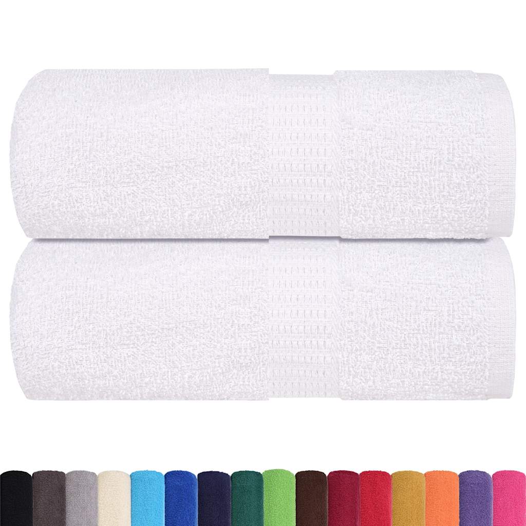 Svečių rankšluosčiai FROGN, 2 vnt., balti, 30x50 cm, 360 g/m²