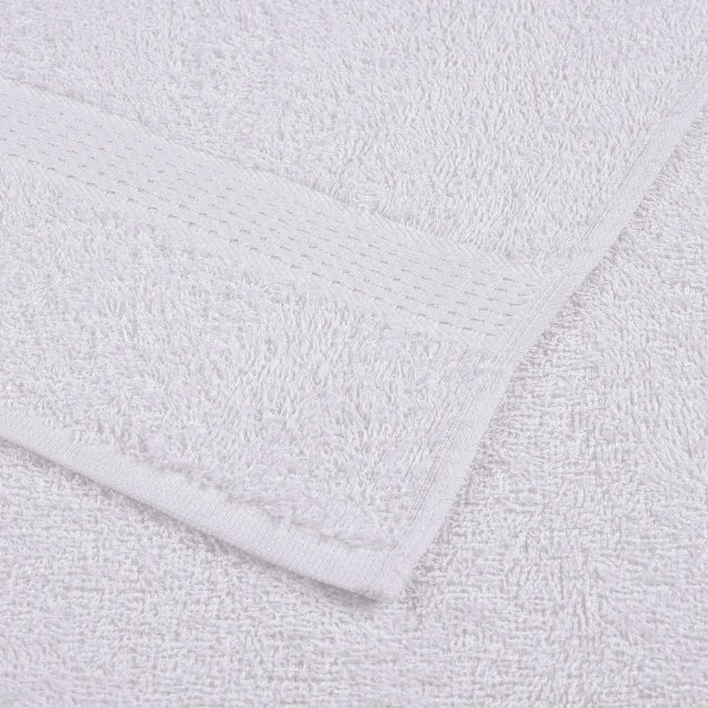 Svečių rankšluosčiai FROGN, 2 vnt., balti, 30x50 cm, 360 g/m²