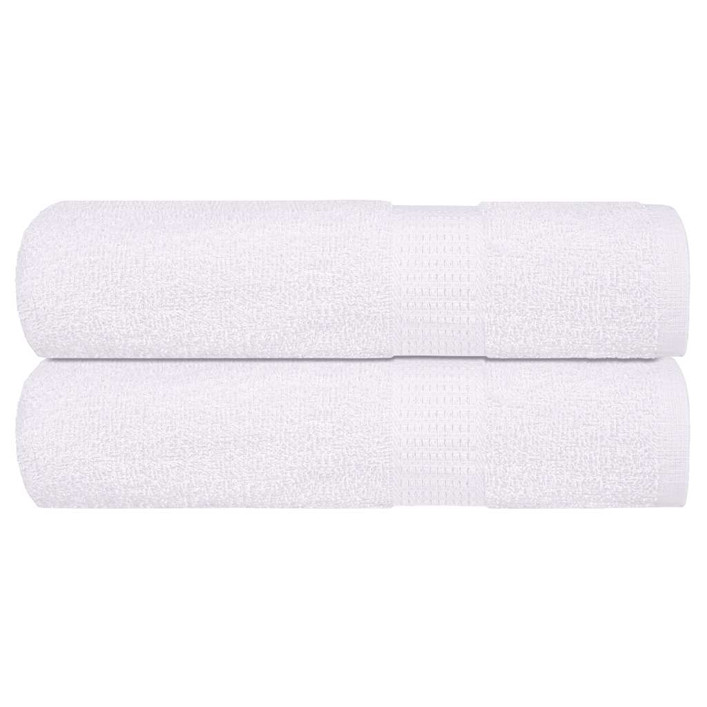 Rankšluosčiai FROGN, 2 vnt., balti, 50x100 cm, 360 g/m²