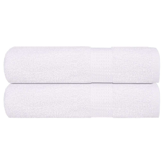 Rankšluosčiai FROGN, 2 vnt., balti, 50x100 cm, 360 g/m²