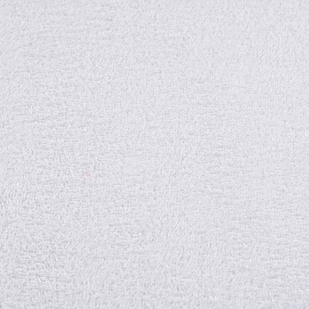 Pirties rankšluosčiai, FROGN, 4 vnt., balti, 80x200 cm, 360 g/m²
