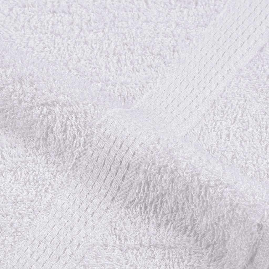 Pirties rankšluosčiai, FROGN, 4 vnt., balti, 80x200 cm, 360 g/m²