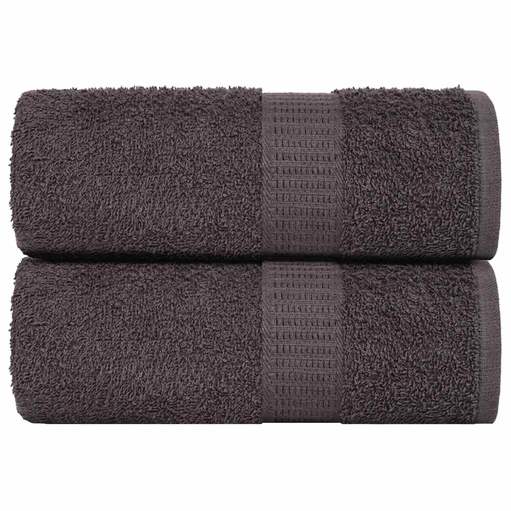 Skalbimo rankšluosčiai FROGN, 2 vnt., antracito spalvos, 15 x 21 cm, 360 g/m²