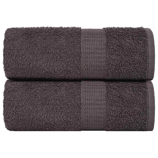 Rankšluosčiai FROGN, 2 vnt., antracito spalvos, 30x30 cm, 360 g/m²