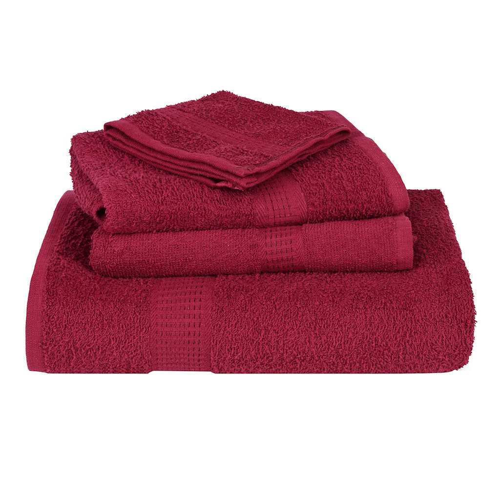 Rankšluosčiai, FROGN, 10 vnt., bordo spalvos, 30x30 cm, 360 g/m²