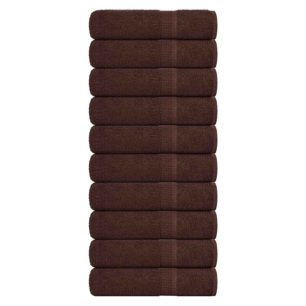 Rankšluosčiai, FROGN, 10 vnt., rudi, 50x100 cm, 360 g/m²