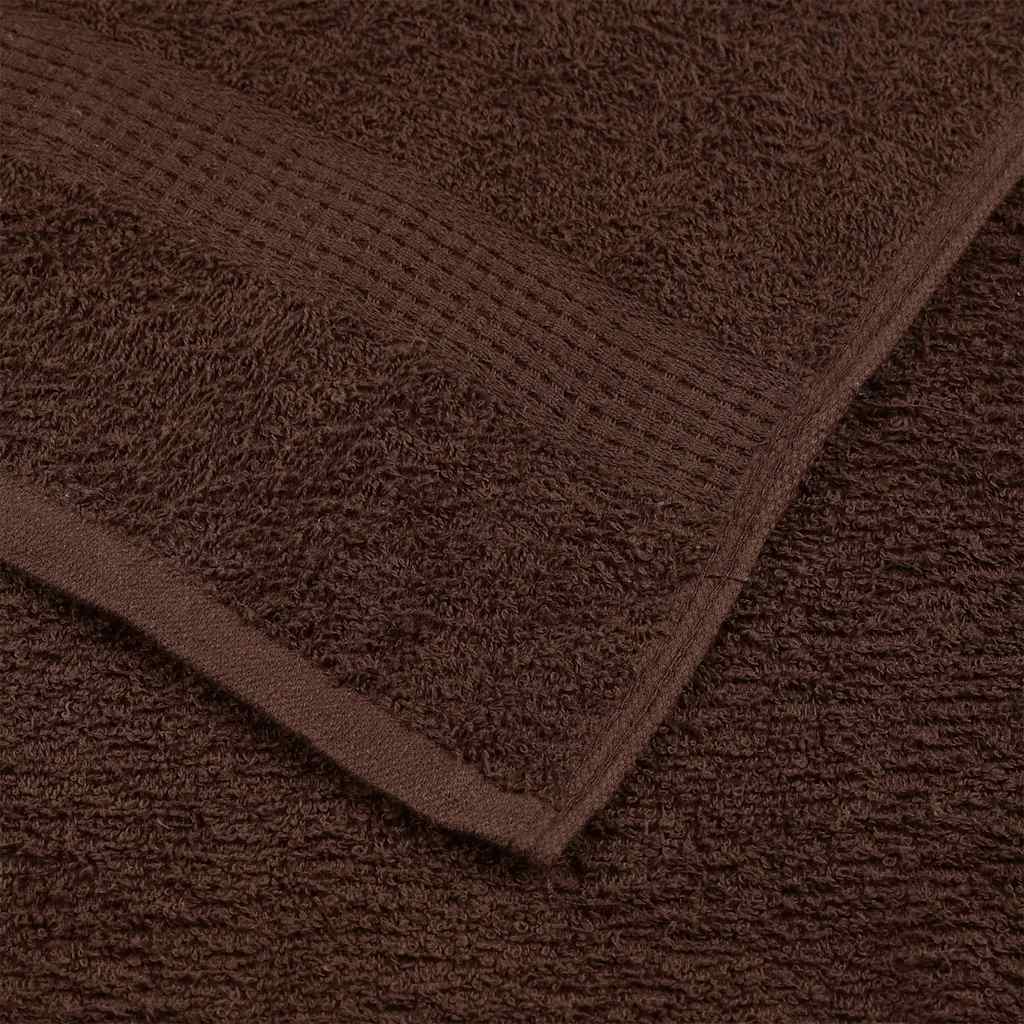 Rankšluosčiai, FROGN, 10 vnt., rudi, 50x100 cm, 360 g/m²