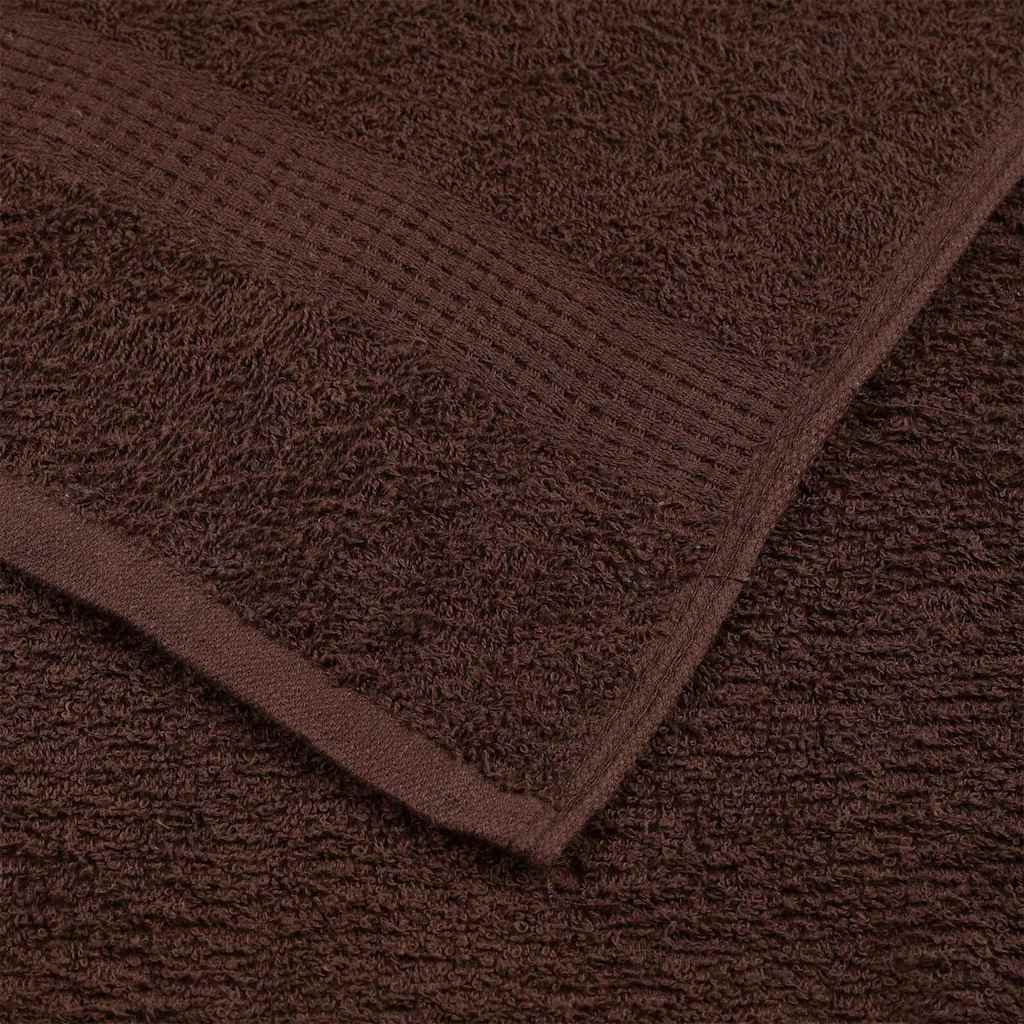 Rankšluosčiai, FROGN, 4 vnt., rudi, 100x200 cm, 360 g/m²