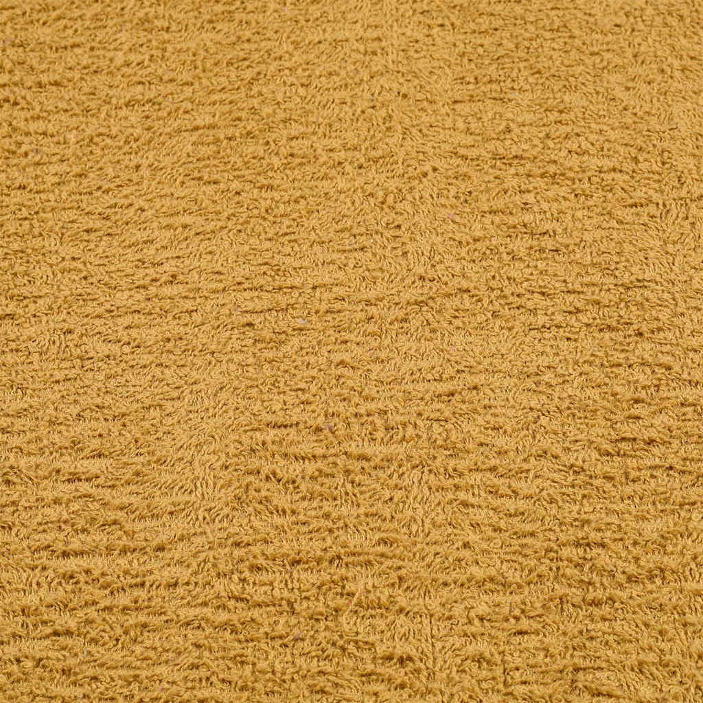 Rankšluosčiai, 2vnt., auksiniai, 100x200 cm, medvilnė, 360g/m²